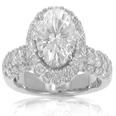 3.90 ct. TW Round Diamond Engagement Ring