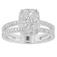 1.92 ct. TW Princess Cut Diamond Engagement Ring