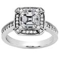 1.50 ct. TW Asscher Cut Diamond Engagement Ring