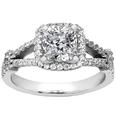 1.90 ct. Cushion Cut Diamond Engagement Ring