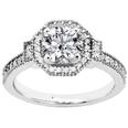 1.60 ct. Round Cut Diamond Engagement Ring