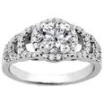 1.98 ct. TW Round Diamond Engagement Ring