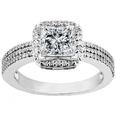 2.00 ct. TW Princess Diamond Engagement Ring